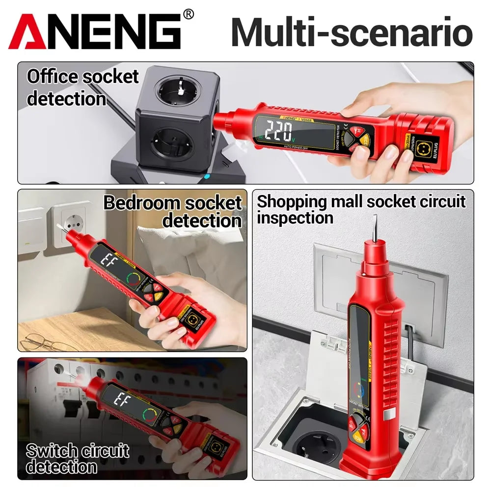 VD808 Socket and Circuit Tester - EU/US Options
