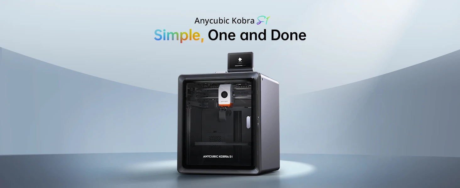 Anycubic Kobra S1 Hızlı 3D Yazıcı