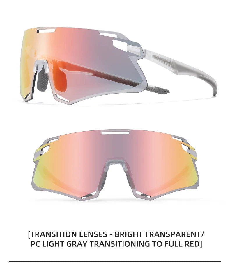 Photochromic Cycling Glasses with TR90 Frame