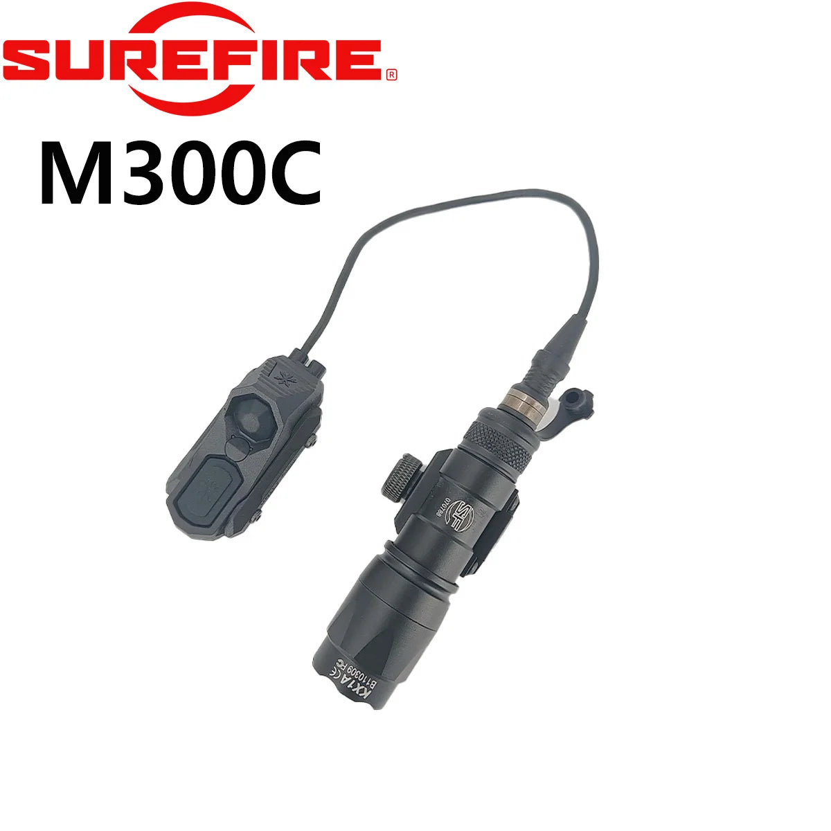 Surefire M600 M600C M300 Tactical Rifle AR15 Flashlight Airsoft Hunting Aisoft Rifle Gun Scout Light Axon Dual Function Switch