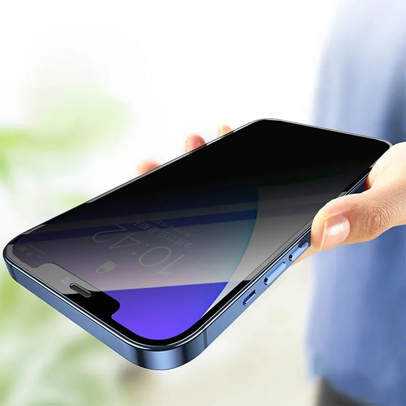 Szkło prywatnościowe do iPhone'a - opcje modelu w czteropaku