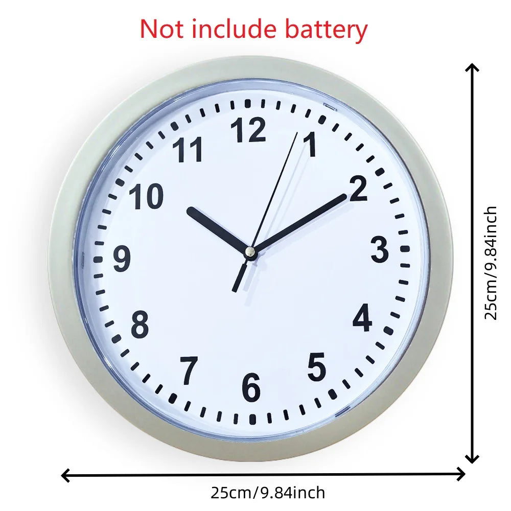 Hidden Wall Clock Safe with Secret Compartment for Valuables