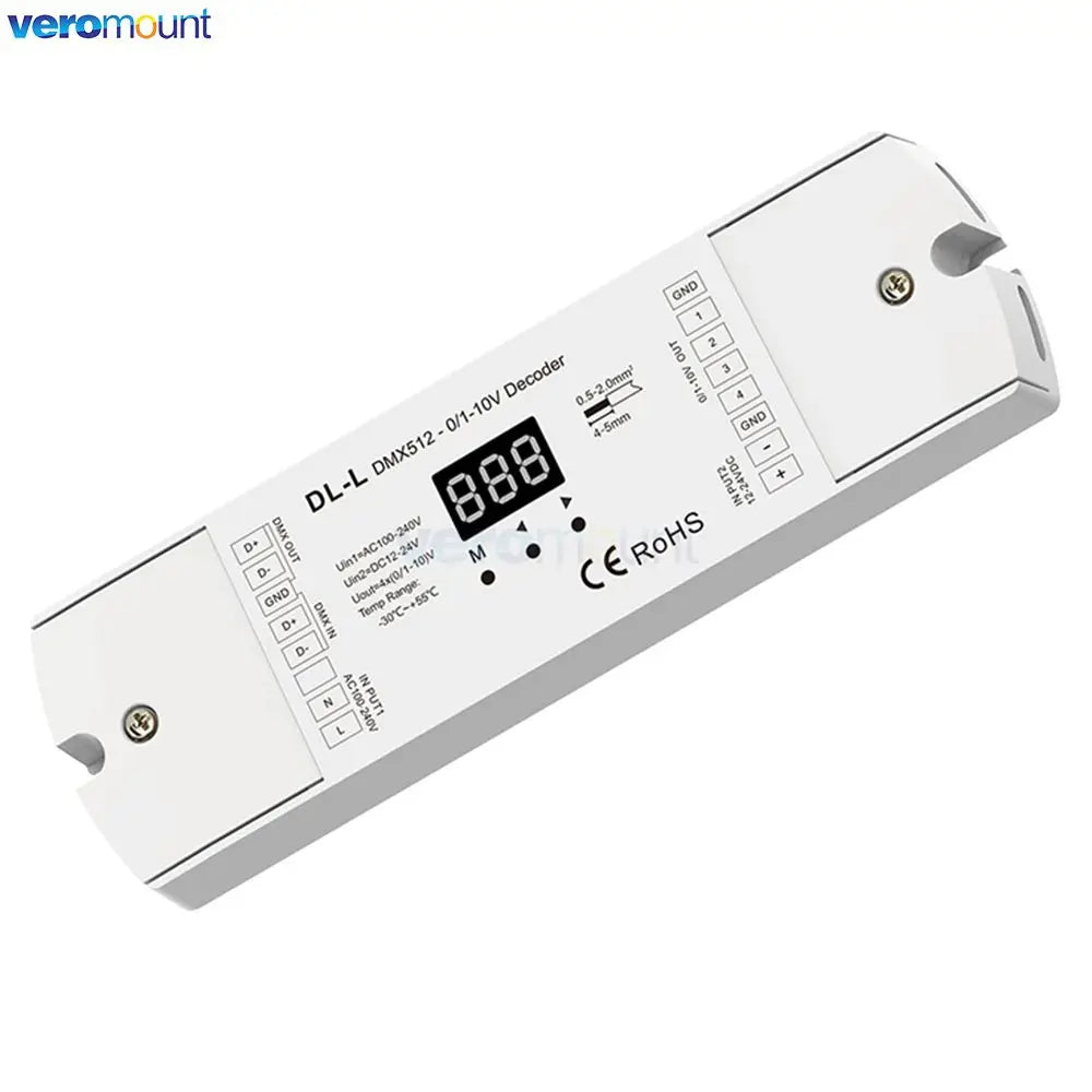 Decodificatore e driver di dimming analogico DMX