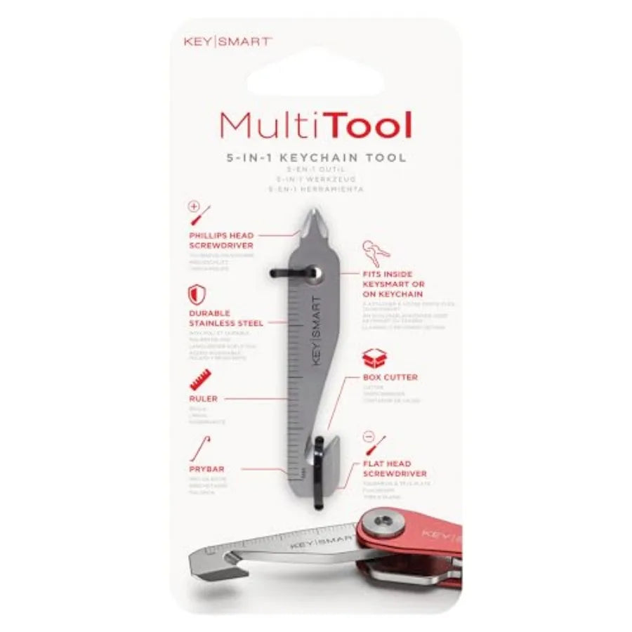 5-in-1 Multi-Purpose Keychain Tool