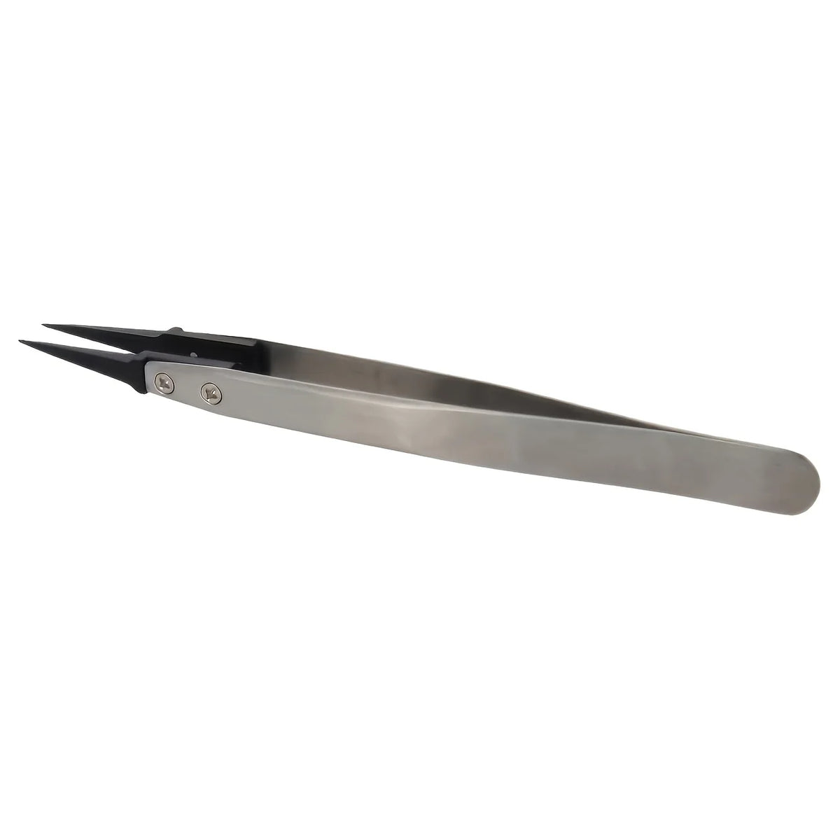 ESD anti-static precision tweezers - anti-static tips, heavy-duty metal,suitable for electronics,Electronics & Jewelry Repair