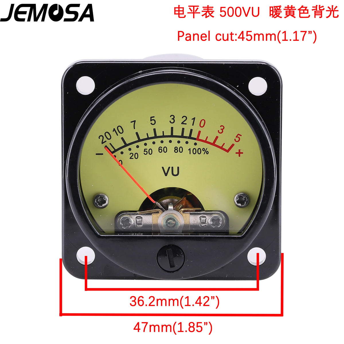 45mm Analogue VU Meter and Driver Board Kit