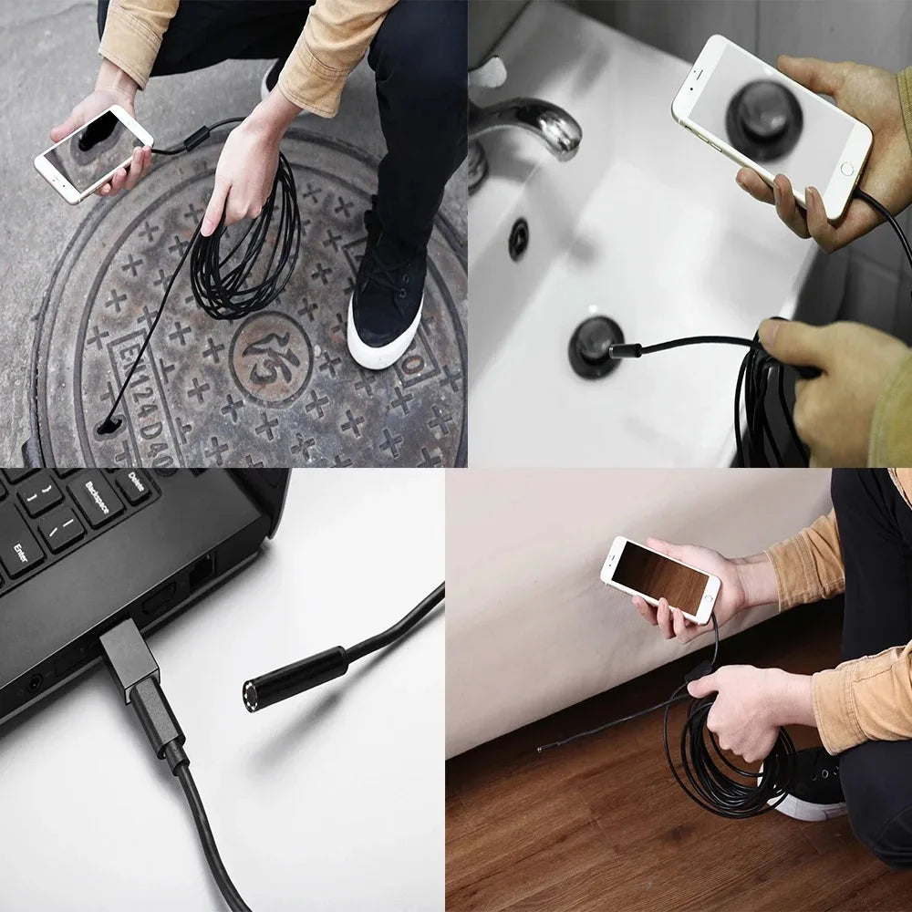5.5mm USB Type-C Inspection Camera Borescope