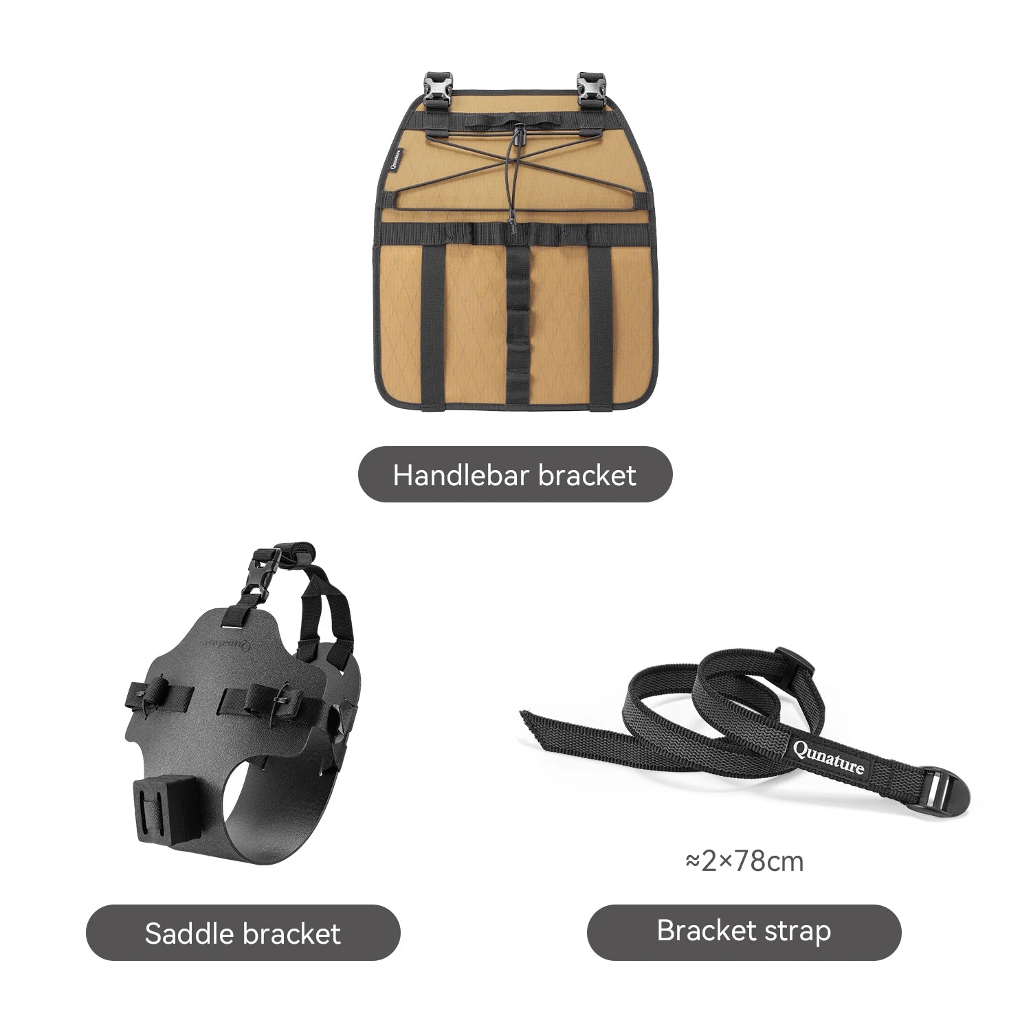 Ultraleichte Bikepacking-Gepäckträgertasche, wasserdicht, Nylon Fahrradspeicher