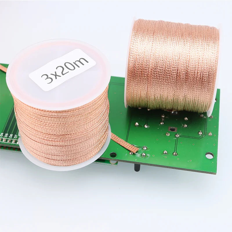 Copper Desoldering Braid - Width and Length Options