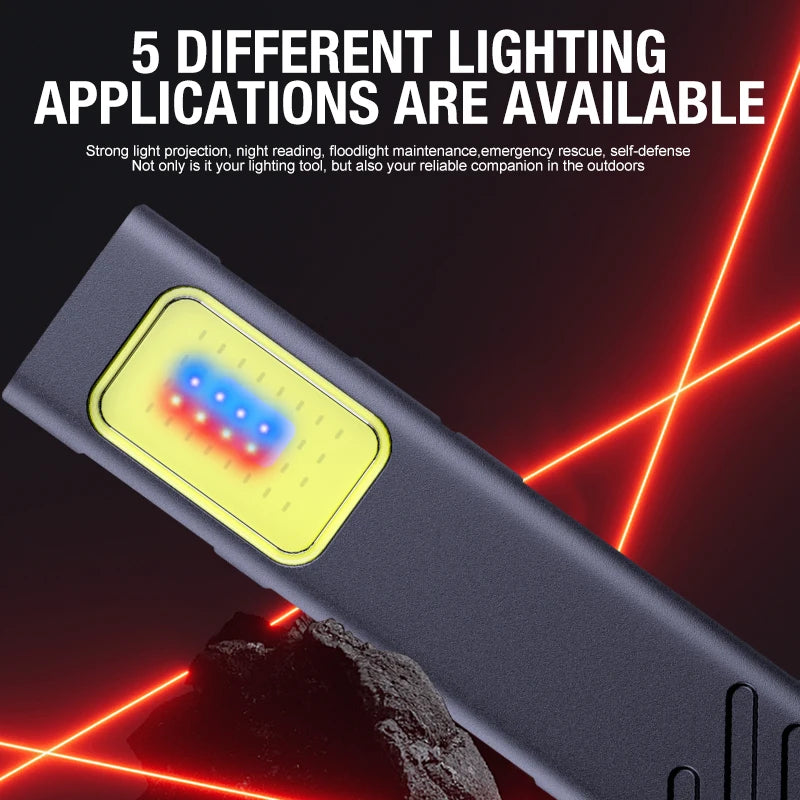 Mini Clip-On Work and Warning Light