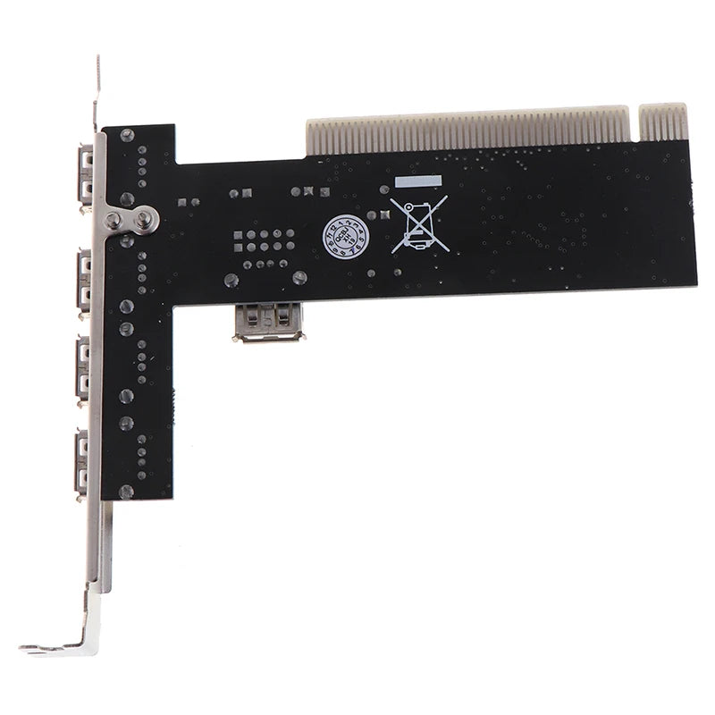 USB 2.0 PCI-utvidelseskort med fire eksterne porter