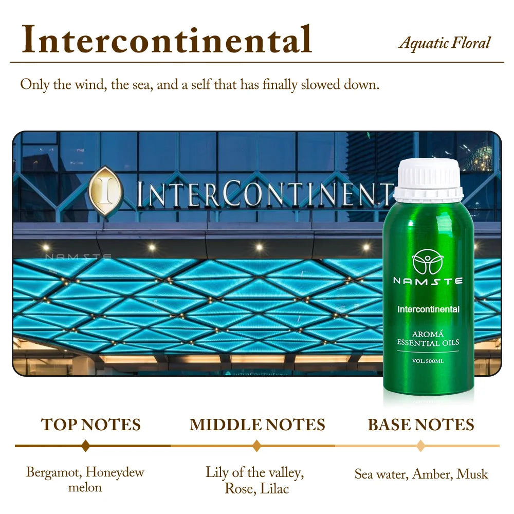 500ML Hotelinspireret Duftolie til Diffusere Hjemmearoma