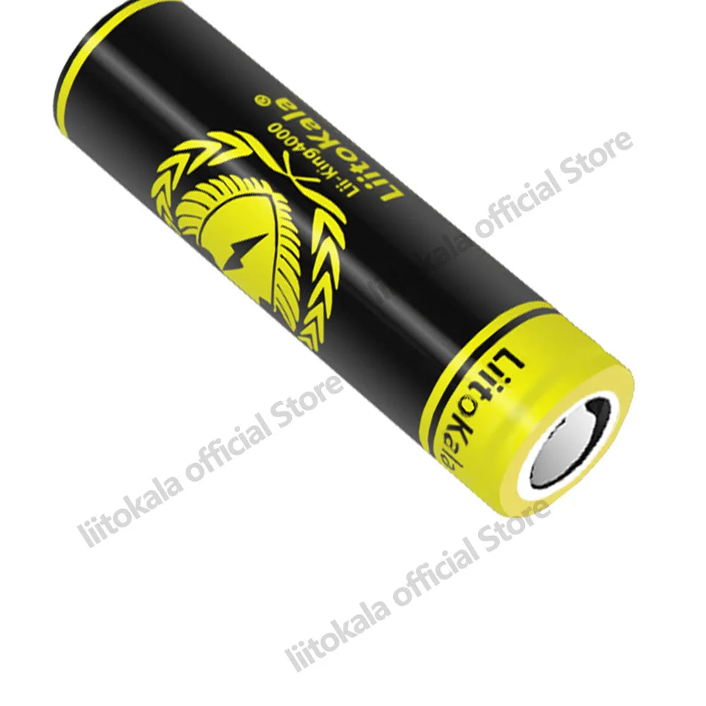 4pcs LiitoKala Lii-King4000 Highest Capacity 18650 4000mAh battery Original 3.6V Reachargeable batteries for flashligh