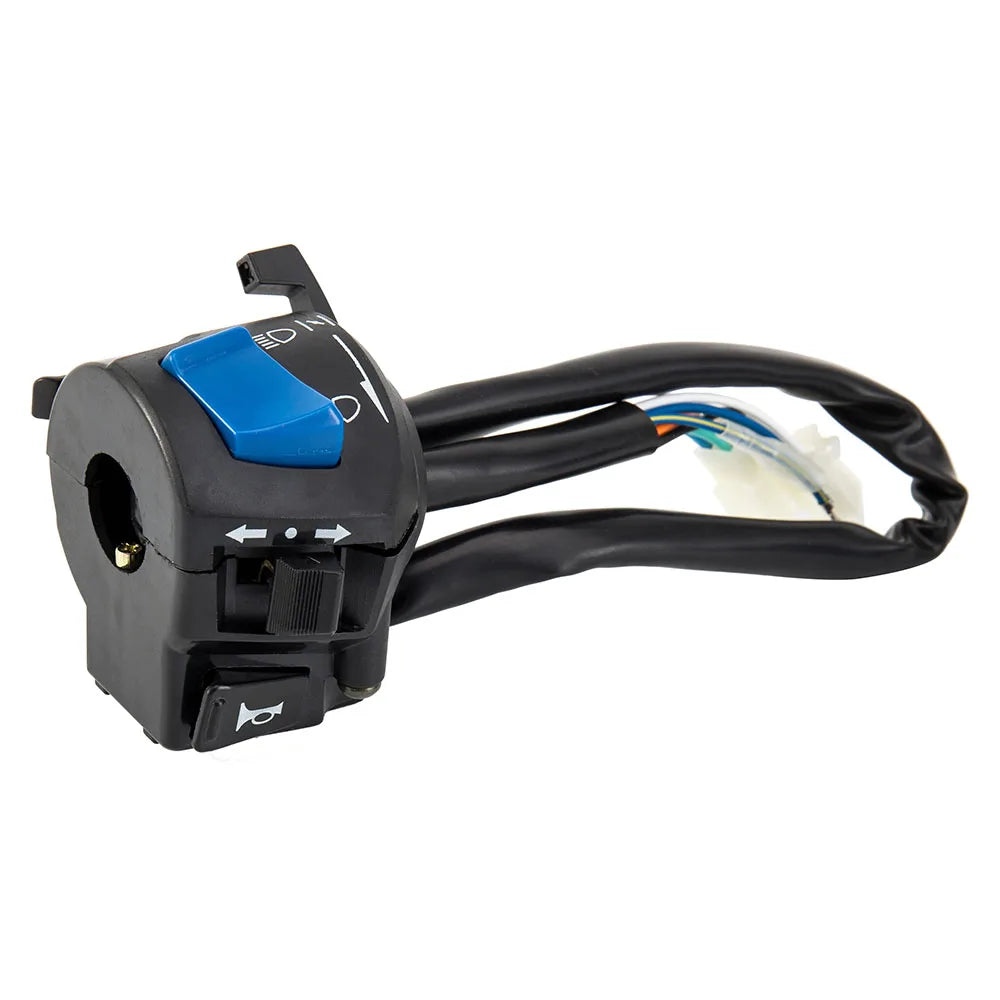 Motorcycle Handlebar Switch for 7/8 Inch Bars, 12 V DC