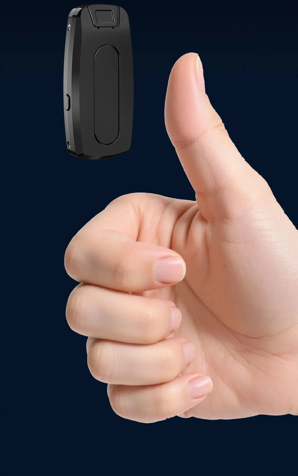 Caméra Mini Portable 1080P pour Enregistrement Clair et Discret