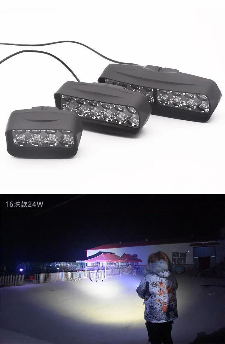 LED-hulpspot voor compatibele motorfietsen