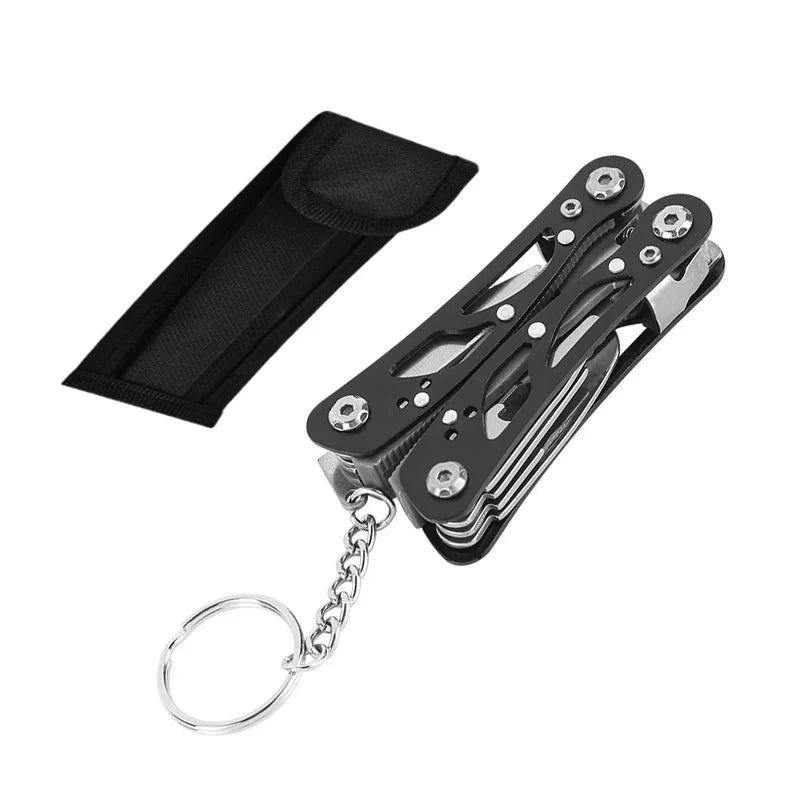 Folding Stainless-Steel Multi-Tool Pliers