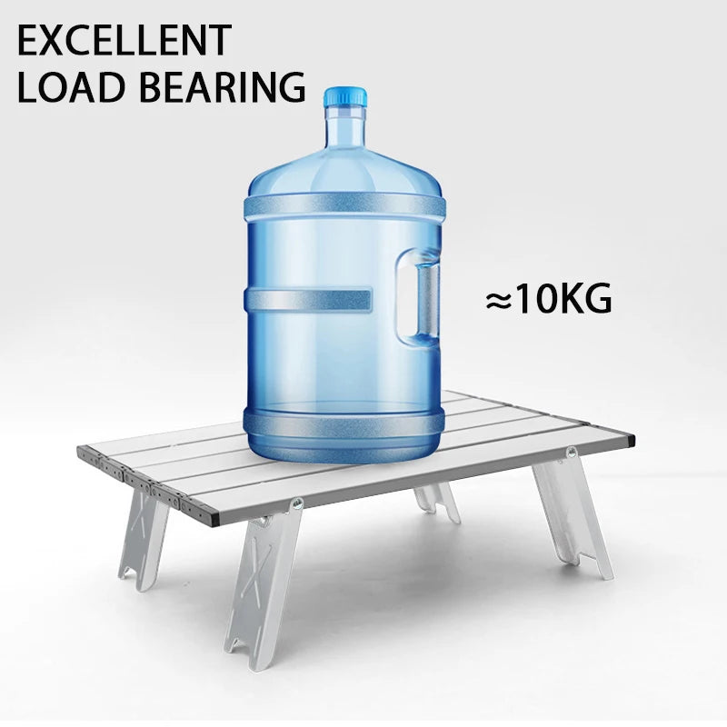 Lightweight Roll-Up Folding Outdoor Table for Camping and Picnic
