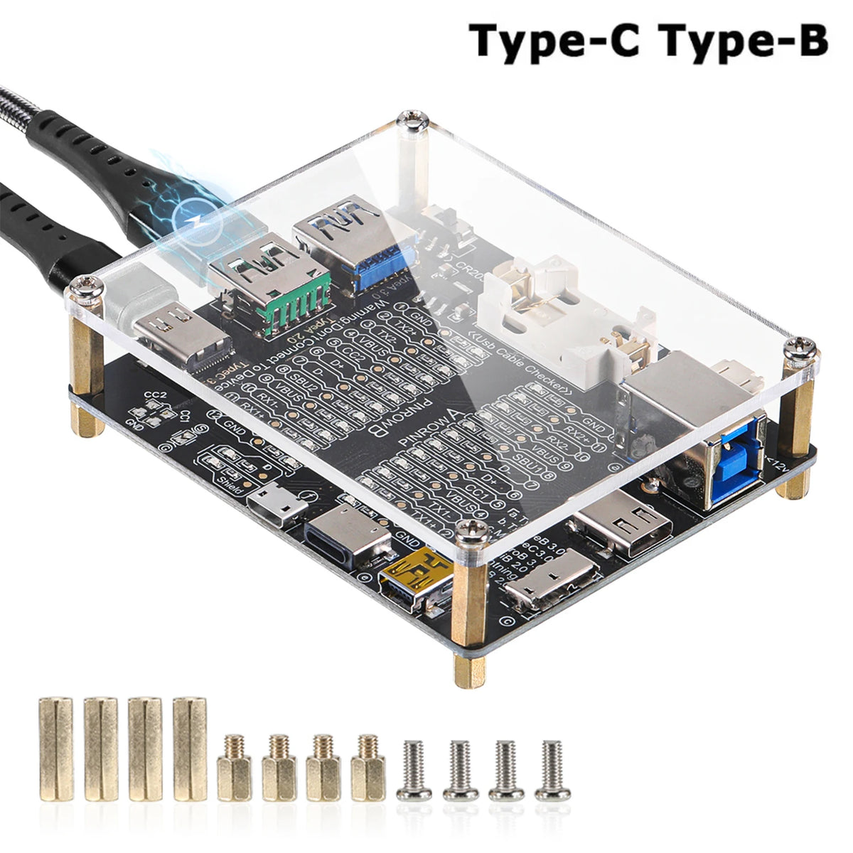 USB-Kabel-Continuity-Testplatine - Gehäuseoptionen