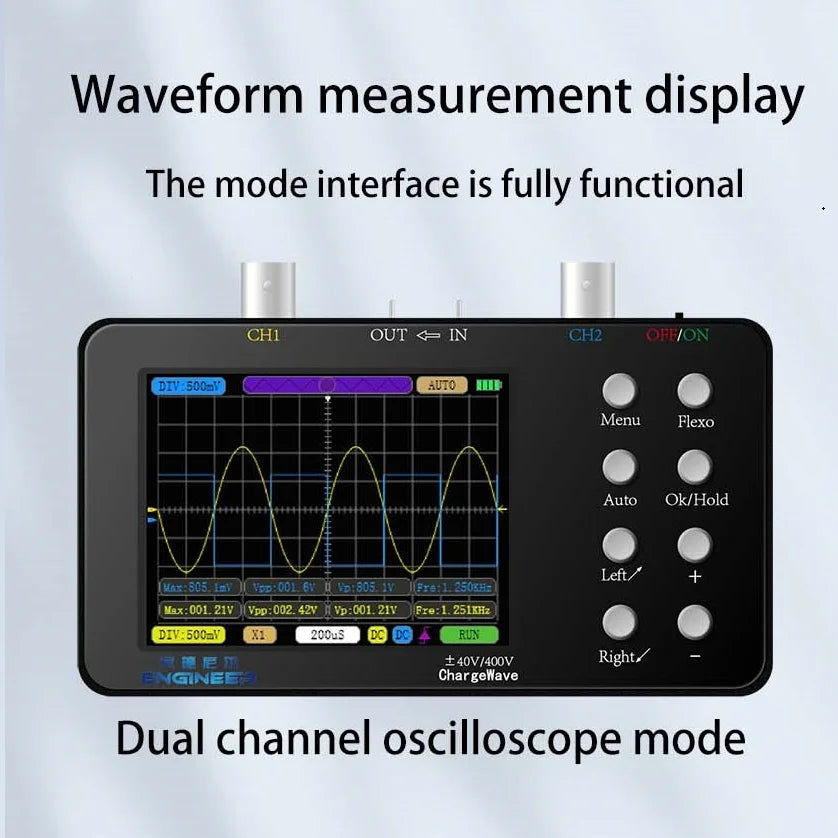 Dual-Kanal Handheld-Digitaloszilloskop