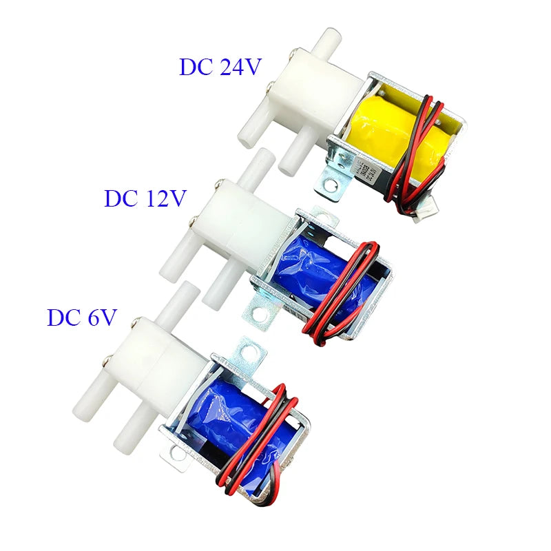 2-Position 3-Way DC Solenoid Valve for Water and Air