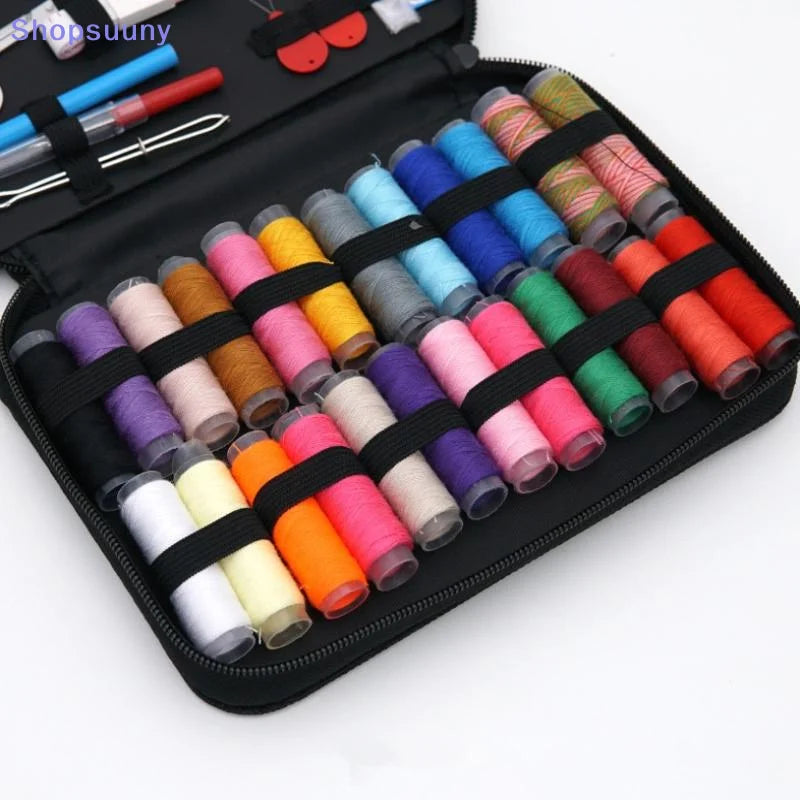 Portable Sewing Kit with Storage Case