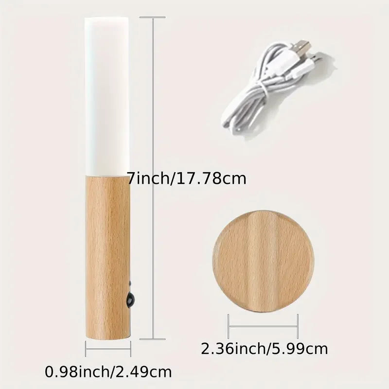 Rechargeable Magnetic Motion-Sensor Wall Light