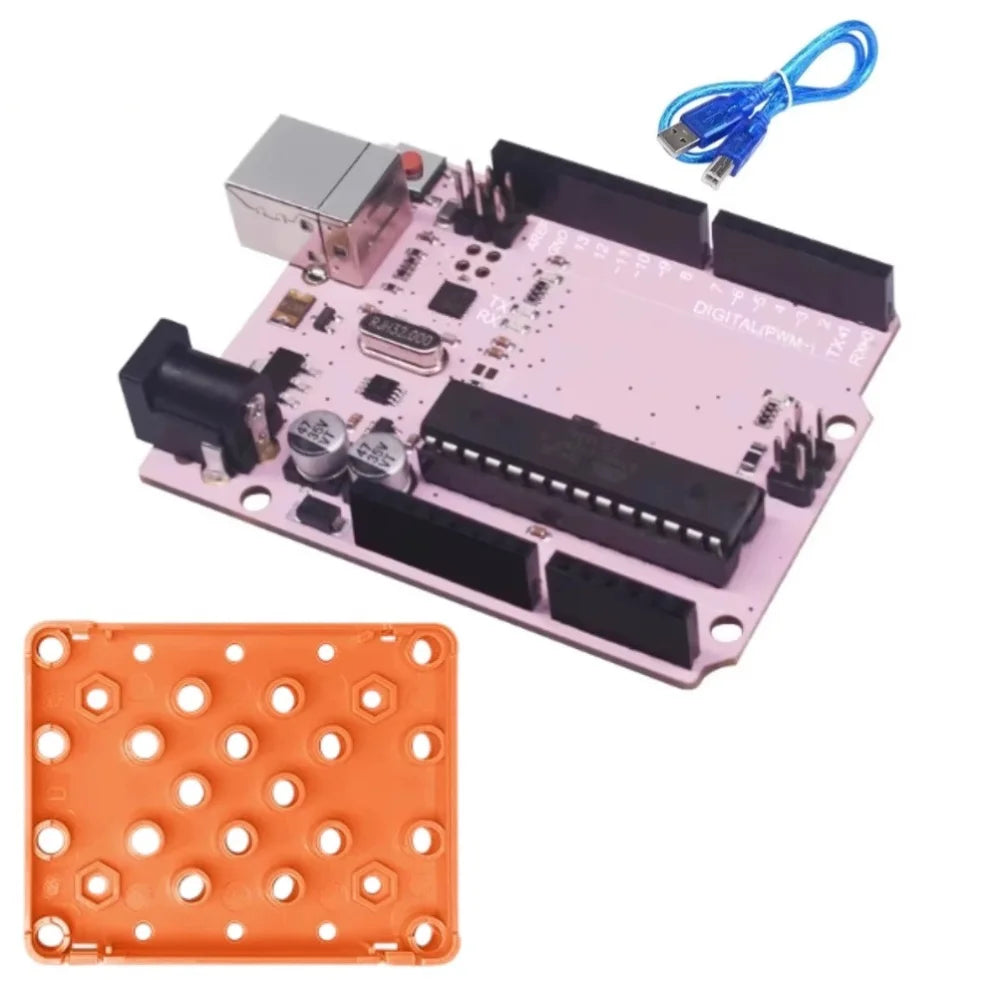 UNO R3 ATmega328P fejlesztőpanel USB-kábellel