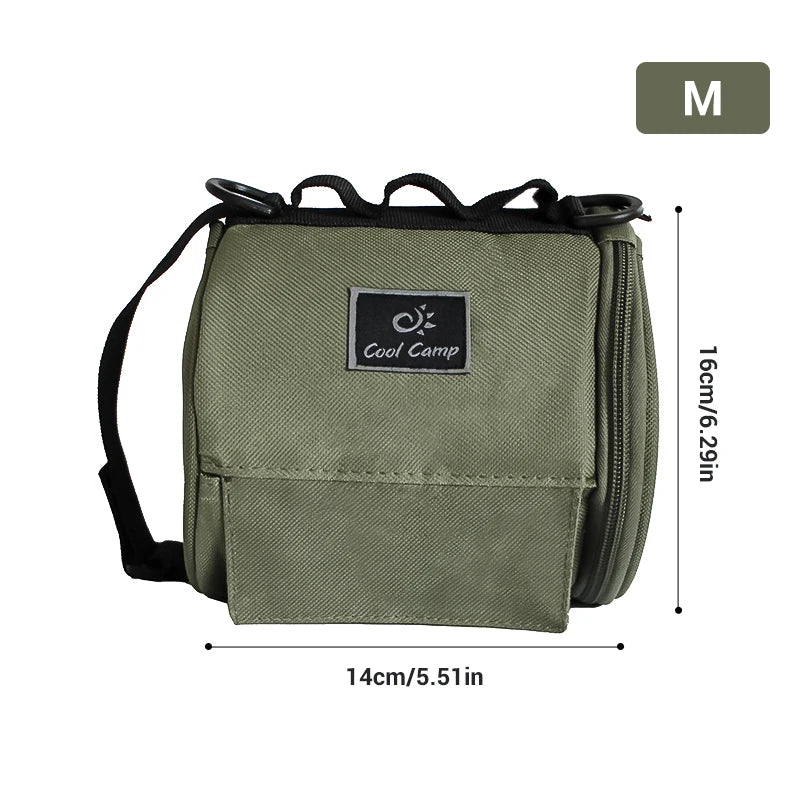 Outdoor Tissue Case with Hook for Travel Roll Paper Storage
