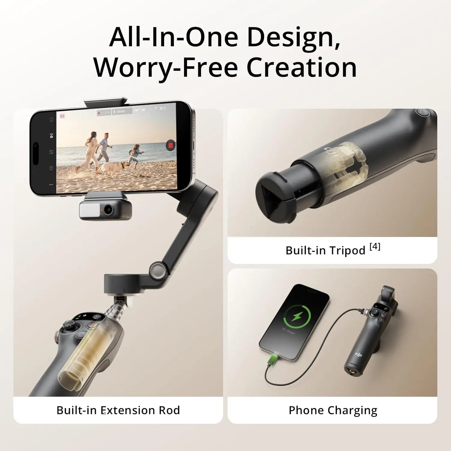 DJI Osmo Mobile 7P 3-Axis Smartphone Gimbal