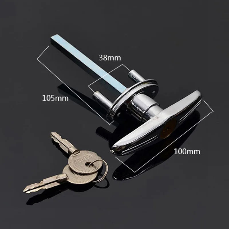 Garage Door Emergency Release Lock in Zinc Alloy with 2 Keys