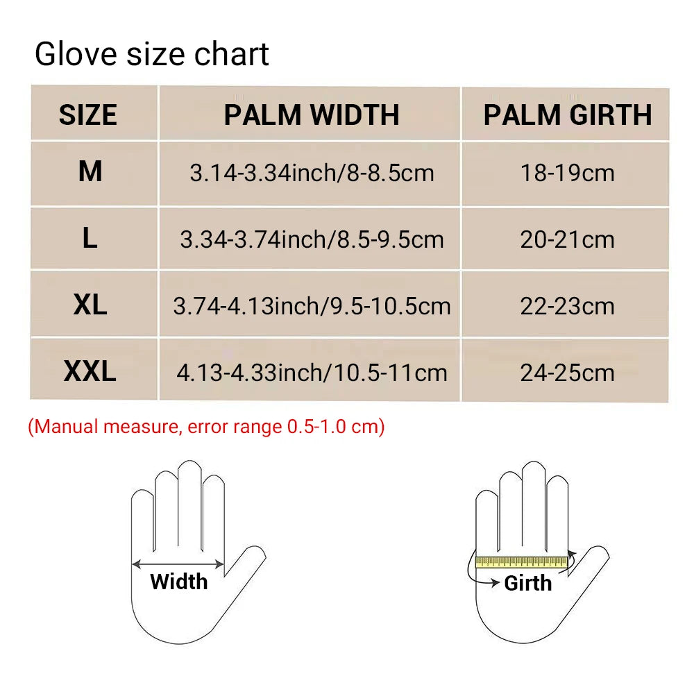 Winter Warm Motorcycle Gloves for Outdoor Riding