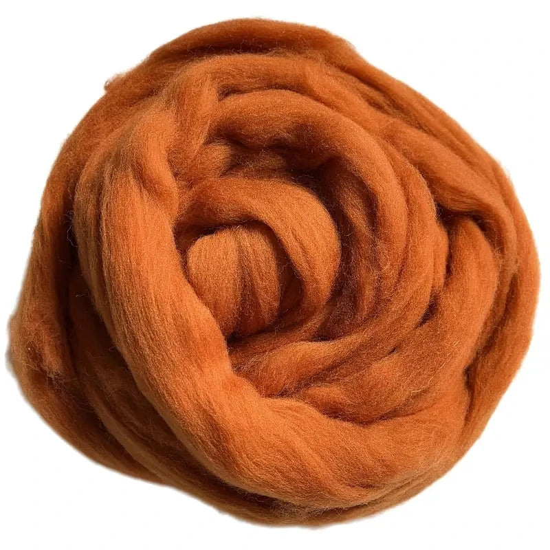 Wool Roving for Felting and Spinning, 100 g