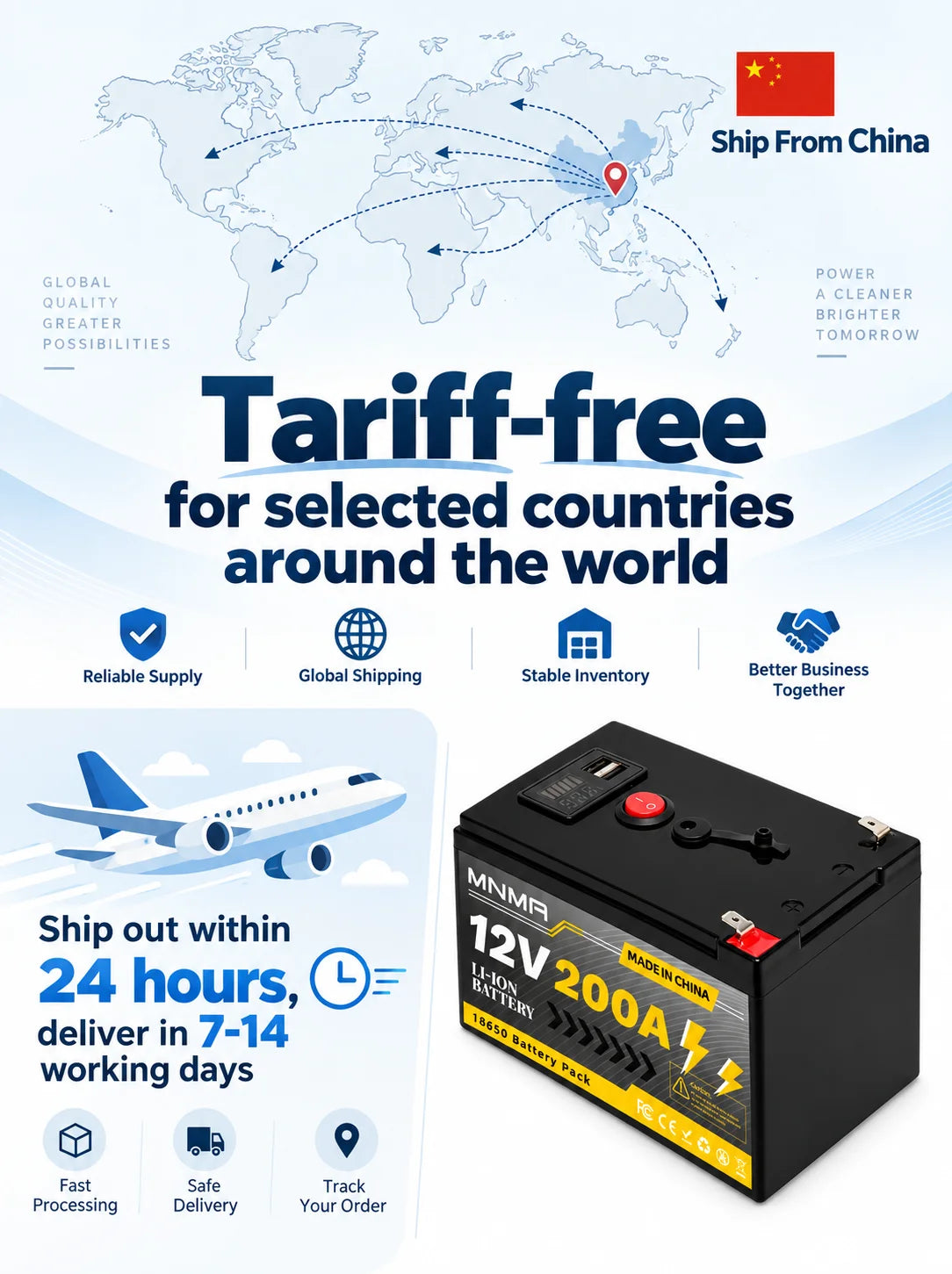 12V 200Ah LiFePO4 Solar-Batterie, Tiefzyklus Wiederaufladbare integrierte BMS Lithium 200000mAh für Power Wheels, Scooter, Fischfinder