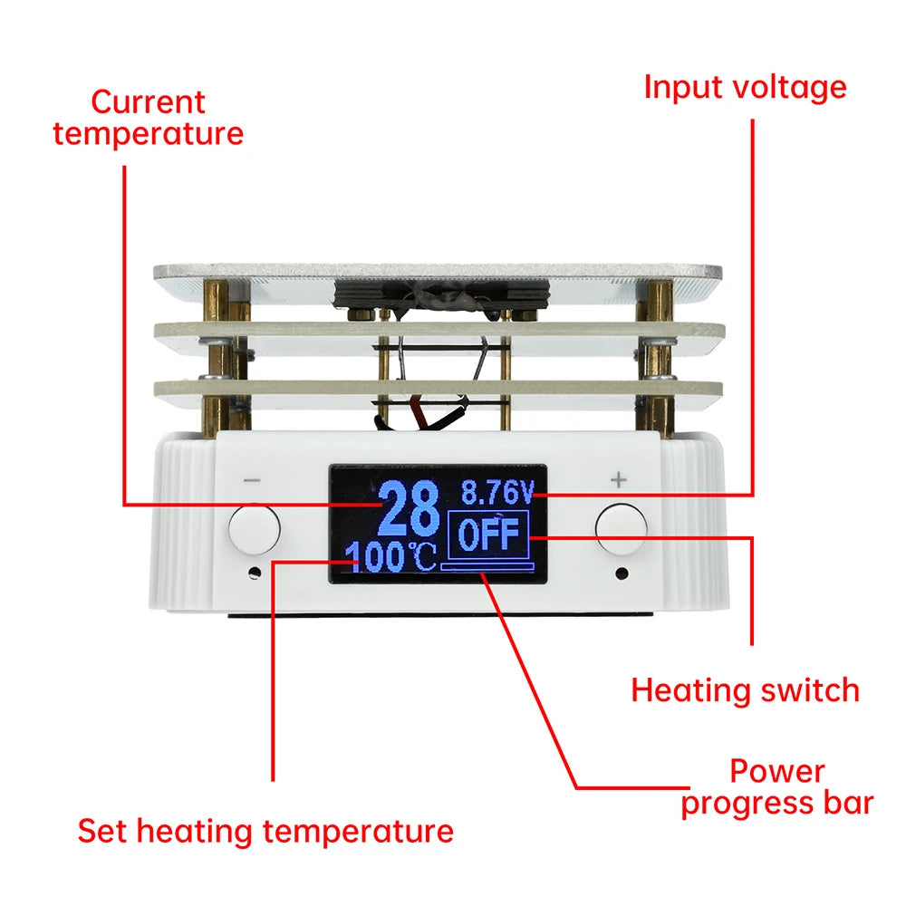 65 W Mini PCB Hot Plate Preheater