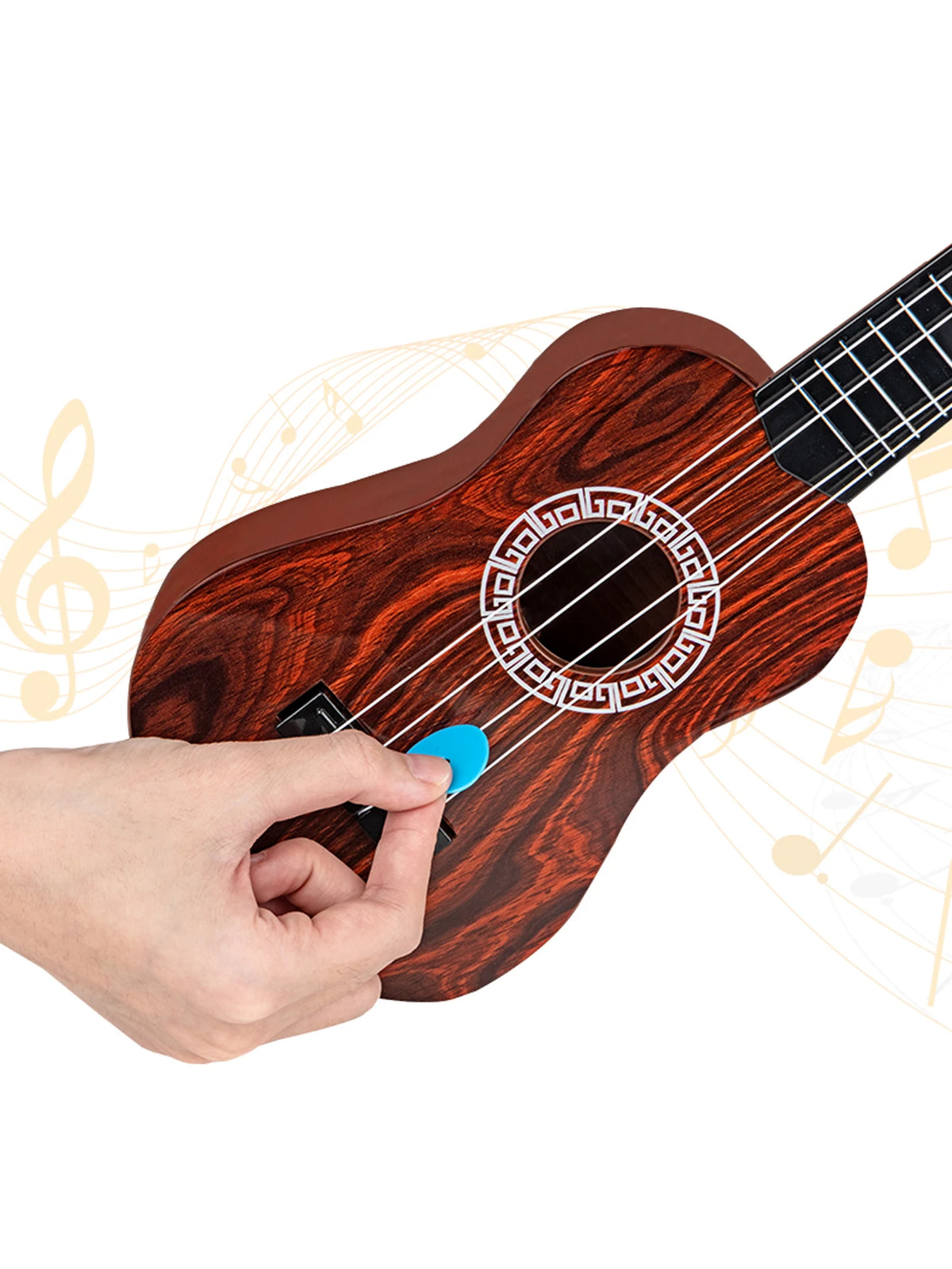 Children's Plastic Ukulele-Style Guitar Toy