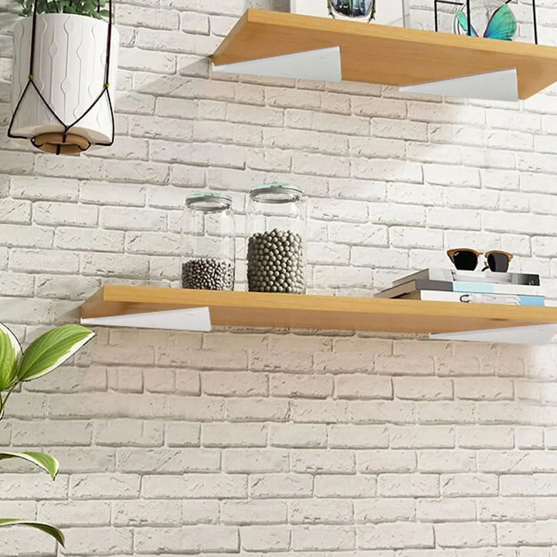 Concealed-Style Shelf Bracket, 8.5/14/17cm