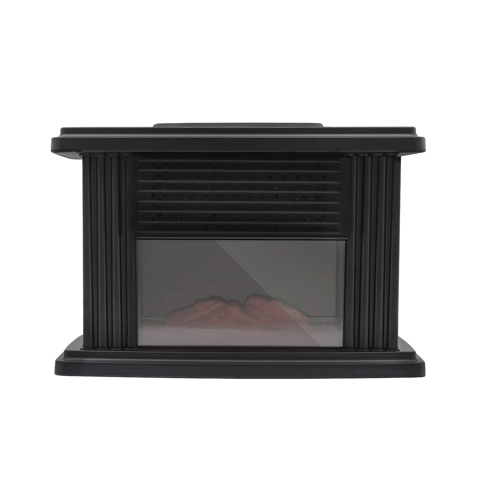 Portable Electric Fireplace Heater 1000W with 3 Speeds & Timer
