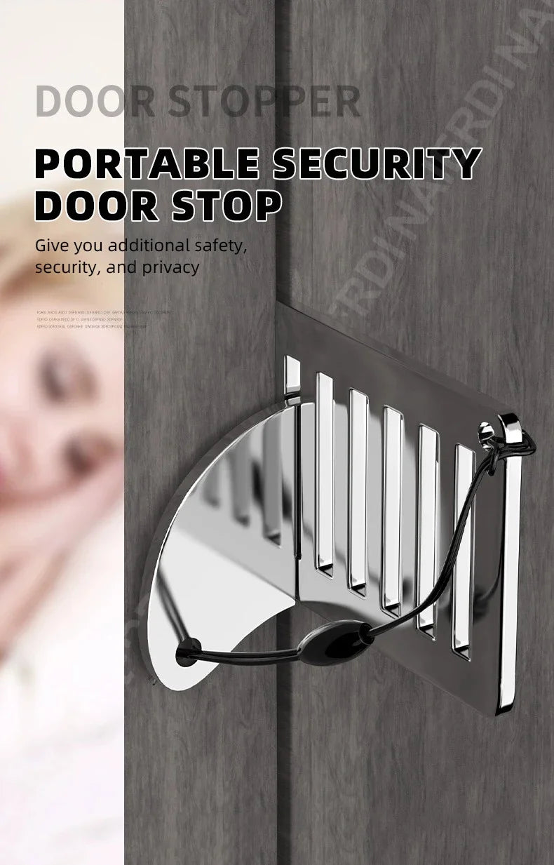Stainless Steel Portable Door Lock