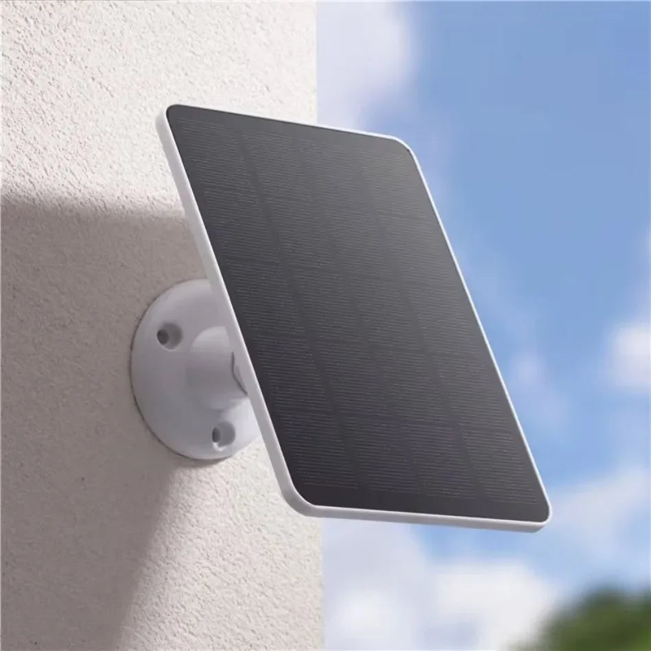 Security Camera Solar Panel with Swivel Mount