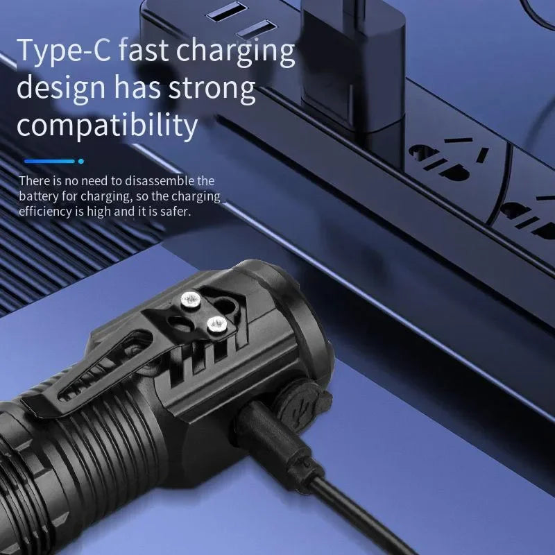 S01 Rechargeable Fixed-Focus Flashlight