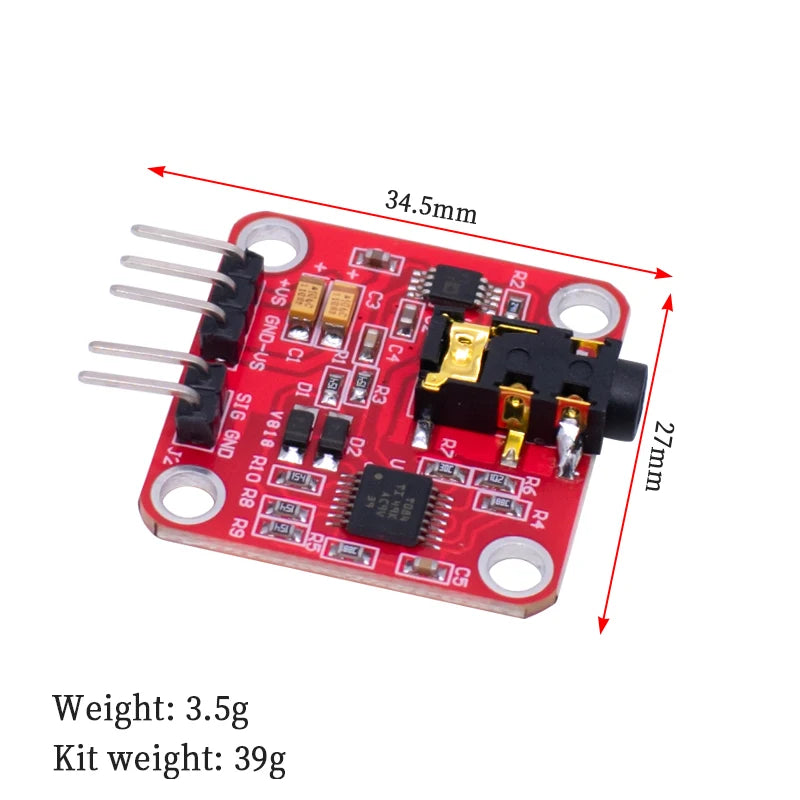 EMG Muscle-Signal Sensor Module, Board or Kit