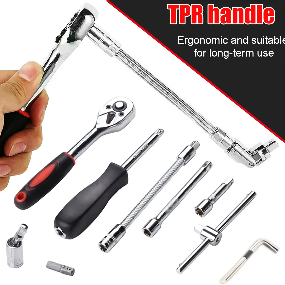 46-Piece Socket and Bit Tool Kit - Options