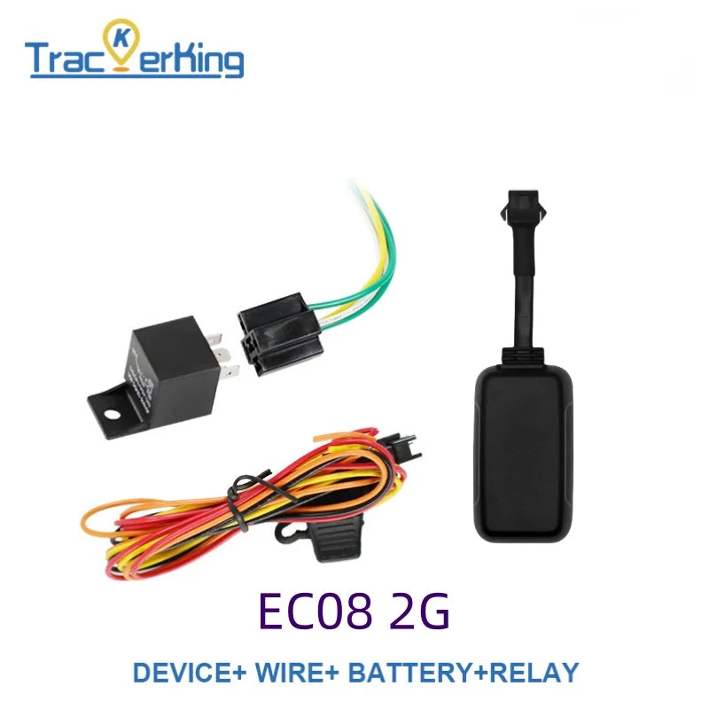TrackerKing EC08 2G GPS Tracker Car GPS tracker Realtime Tracking Locator Device GT06 Protocol Batter Than J14