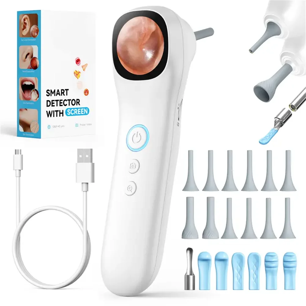 5-in-1 Ear Camera with Screen and Ear Pick Set