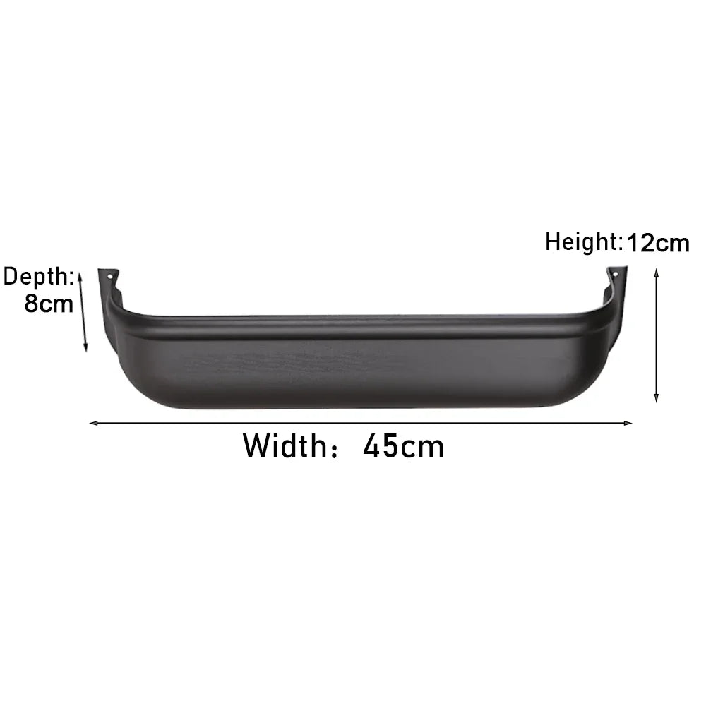 Van Camper Door Storage Shelf Organizer with Screws, 45cm
