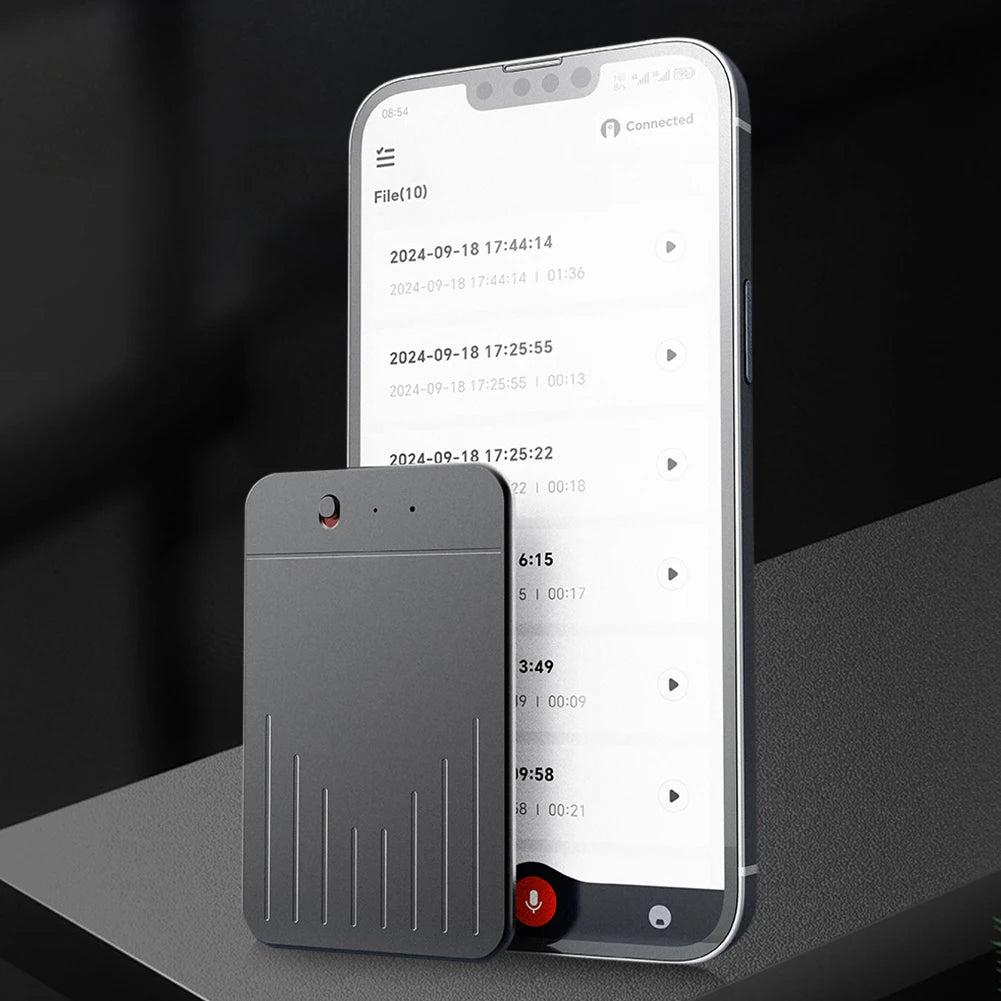 AI-spraakrecorder met transcriptie, samenvattingen en meer dan 80 talen