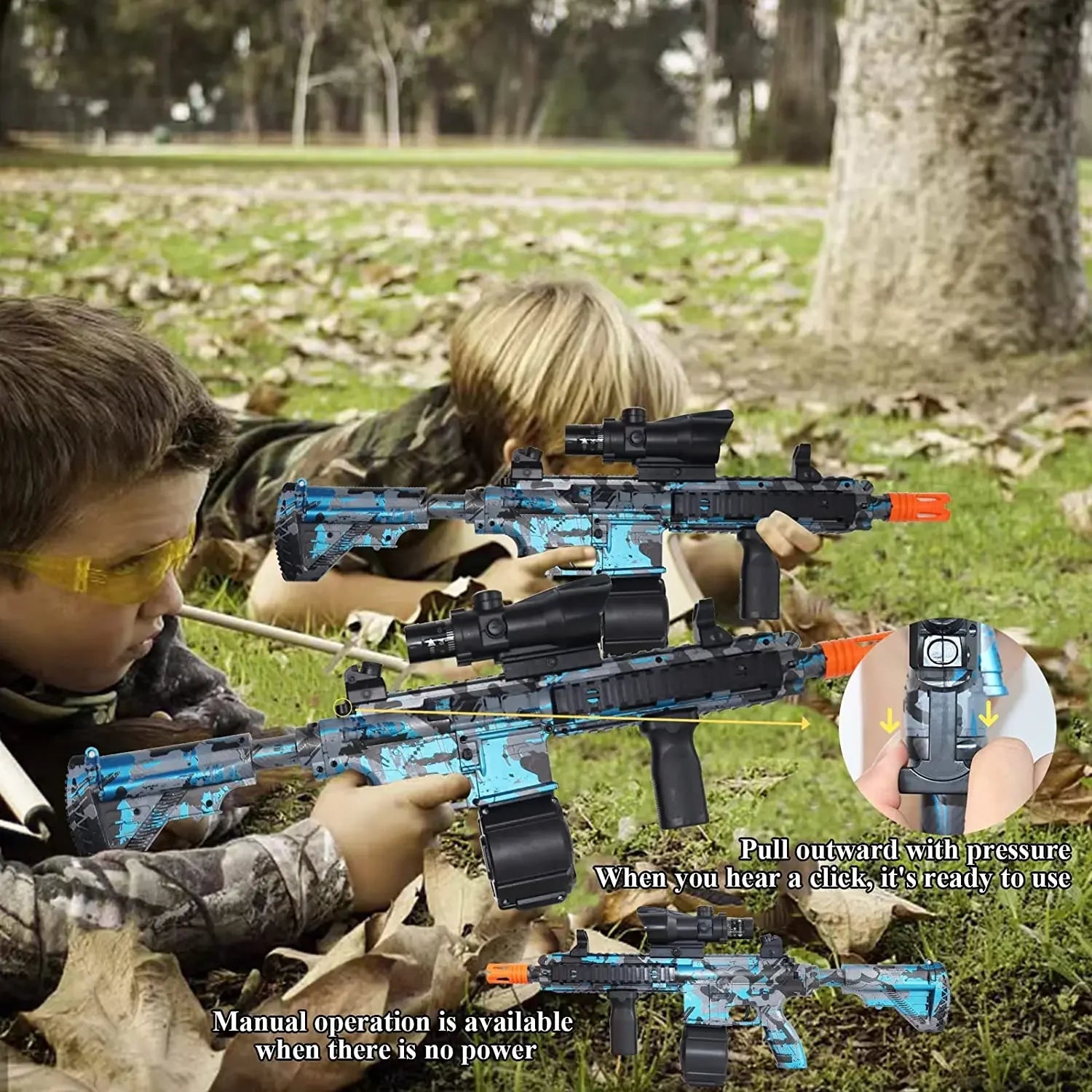 M416 Water Bomb Blaster Gun Electric Graffiti Air Rifle Weapons Paintball Toy Guns Pneumatic Gun For Shooting Adults Kids Toy