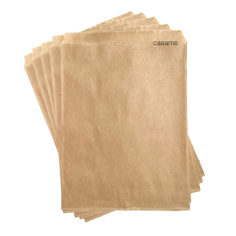 Wave Dot Kraft Paper Candy Bags – 50ks dárkové a balicí sáčky na sladkosti