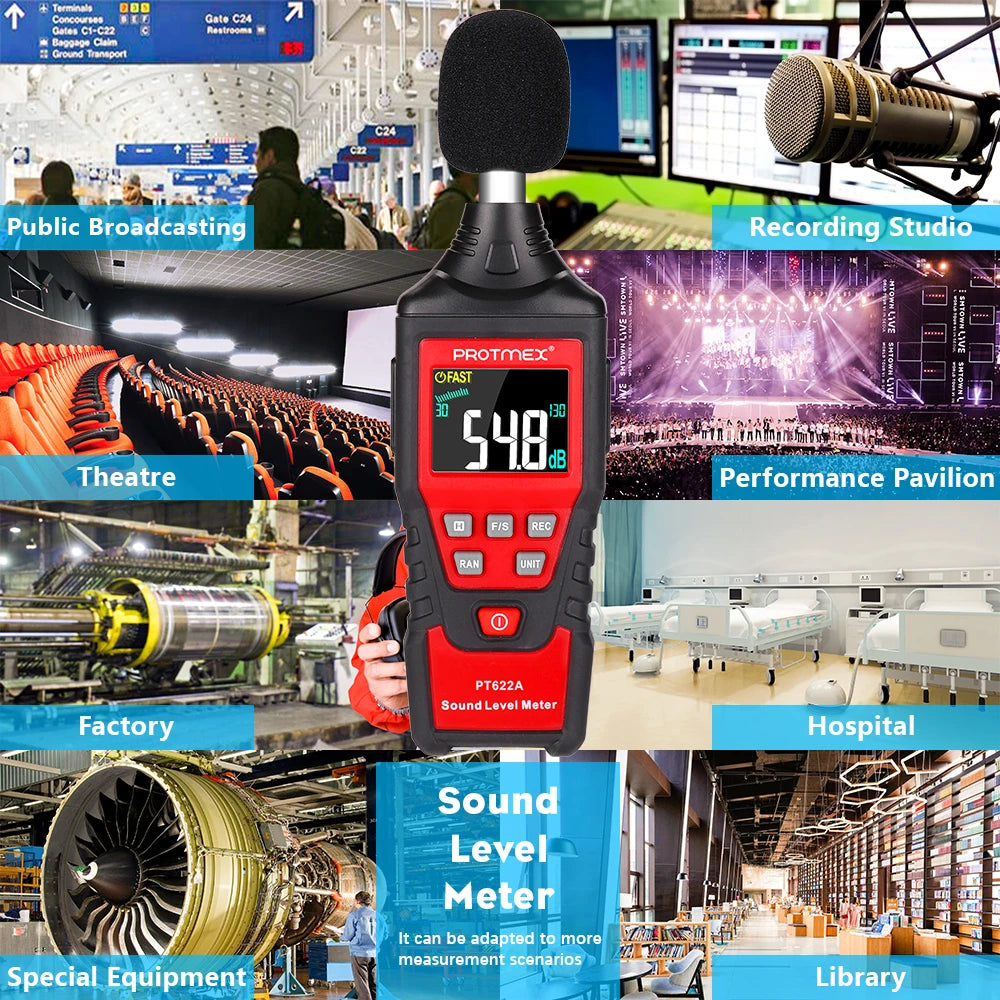 PT622A/PT622B Digital Sound Level Meter